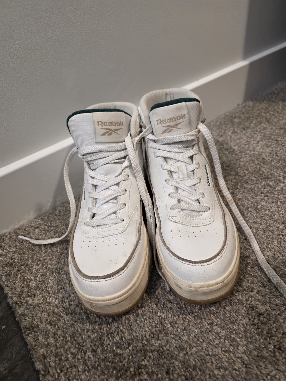 Reebok Women's White High-Top Sneakers